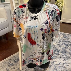 SHEIN Multicolor Graphic Tee